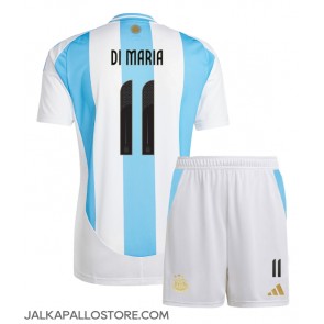 Argentiina Angel Di Maria #11 Kotipaita Lapsille Copa America 2024 Lyhythihainen (+ shortsit)